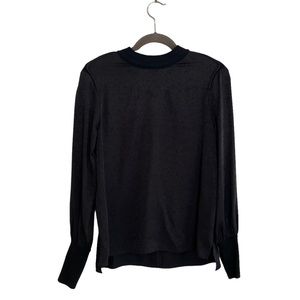 Rag & Bone Black Printed Long Sleeve